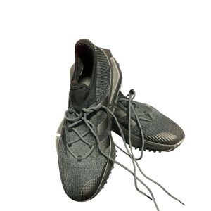 Adidas Gray Athletic Shoes with Modern Knit Design